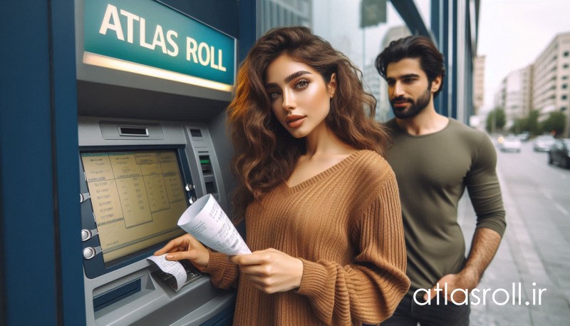 کاغذ رسید مشتری خودپرداز مخصوص دستگاه ATM