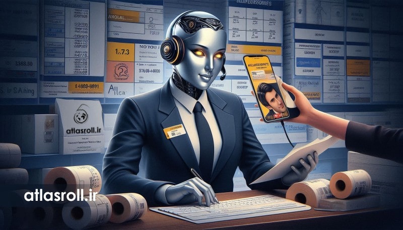 پشتیبان رول حرارتی اطلس رول
