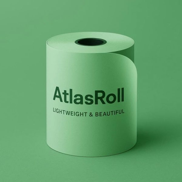 رول کاغذ دستگاه کارتخوان رنگ سبز