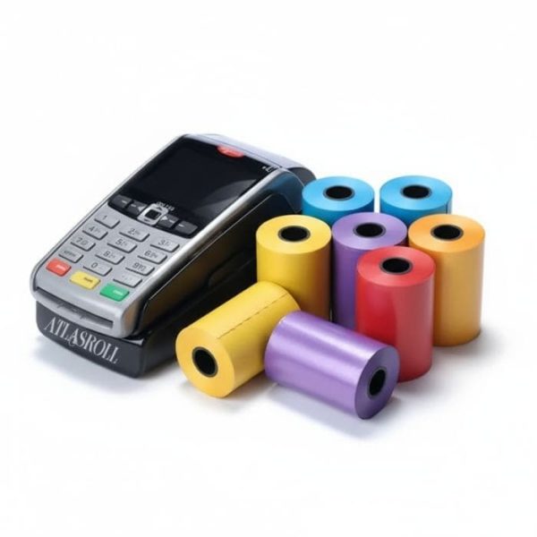 رول کارتخوان رنگی بسته 100 عددی