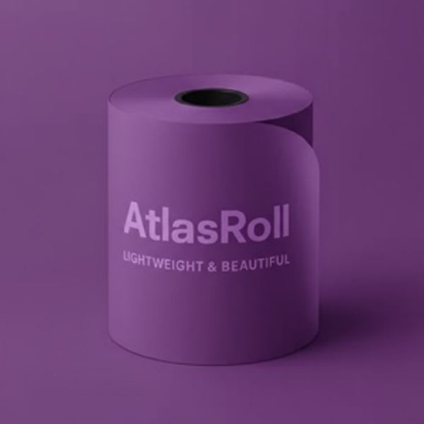 رول کاغذ دستگاه کارتخوان رنگ بنفش