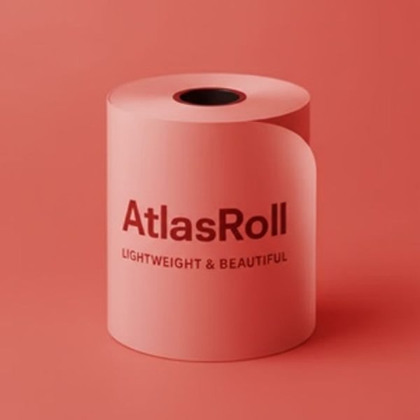 رول کاغذ دستگاه کارتخوان رنگ قرمز