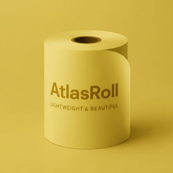 رول کاغذ دستگاه کارتخوان رنگ زرد